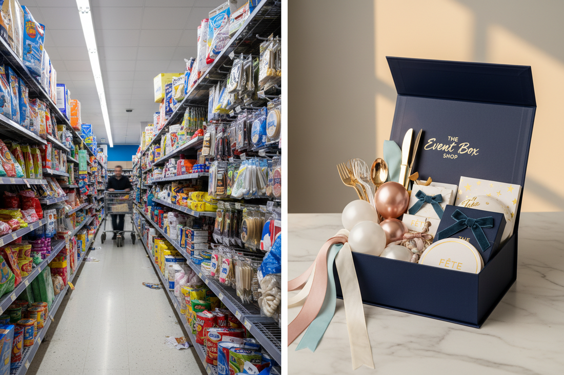 Box événementielle vs achats séparés : pourquoi choisir une box ?