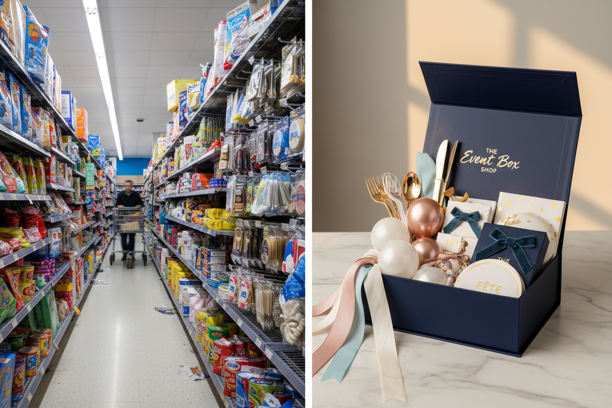 Box événementielle vs achats séparés : pourquoi choisir une box ?