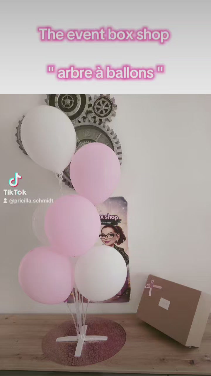 Support Ballons sur Pied jusqu'à 7 Ballons