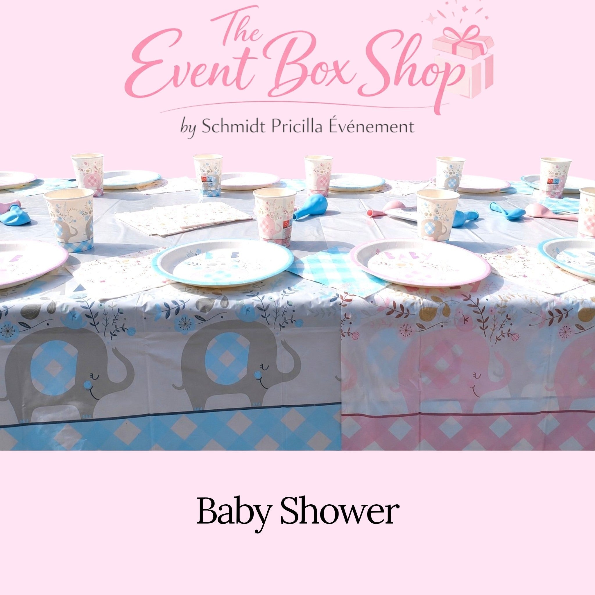 Box Baby Shower Gender Reveal