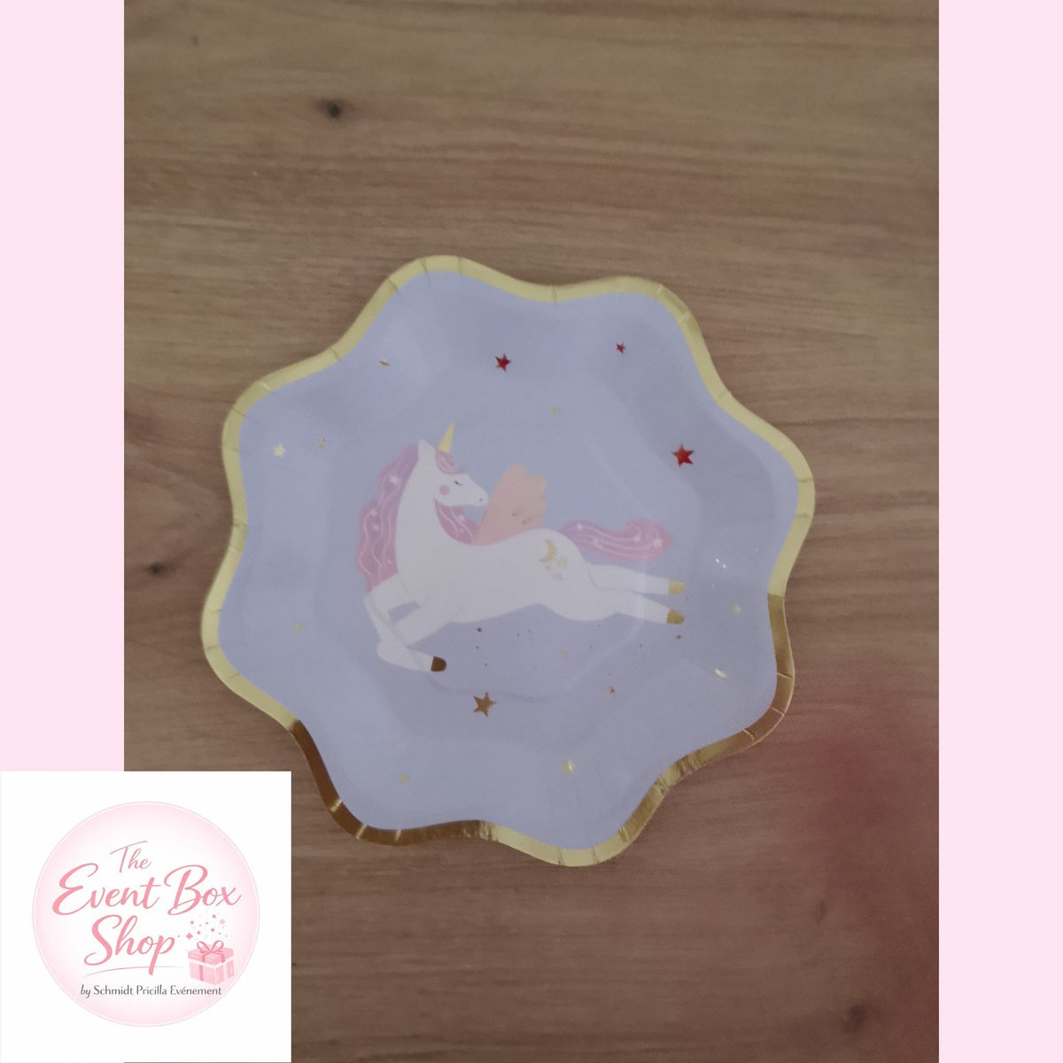 Assiette licorne