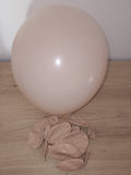 Ballons latex nude – Lot de 5 | Balloonia 28 cm