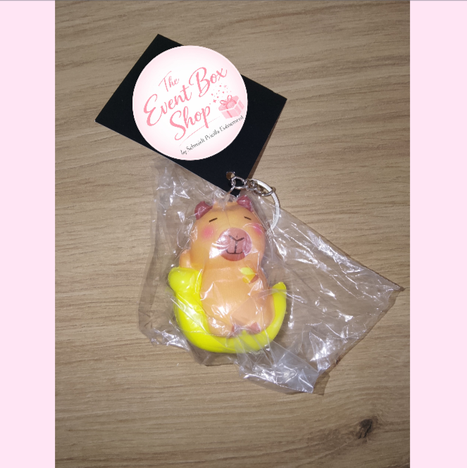 Porte-Clé Squishy Capybara – Édition Collector