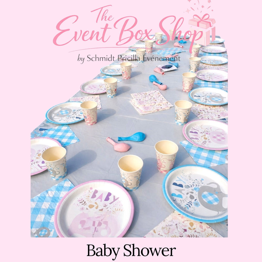 Box Baby Shower Gender Reveal