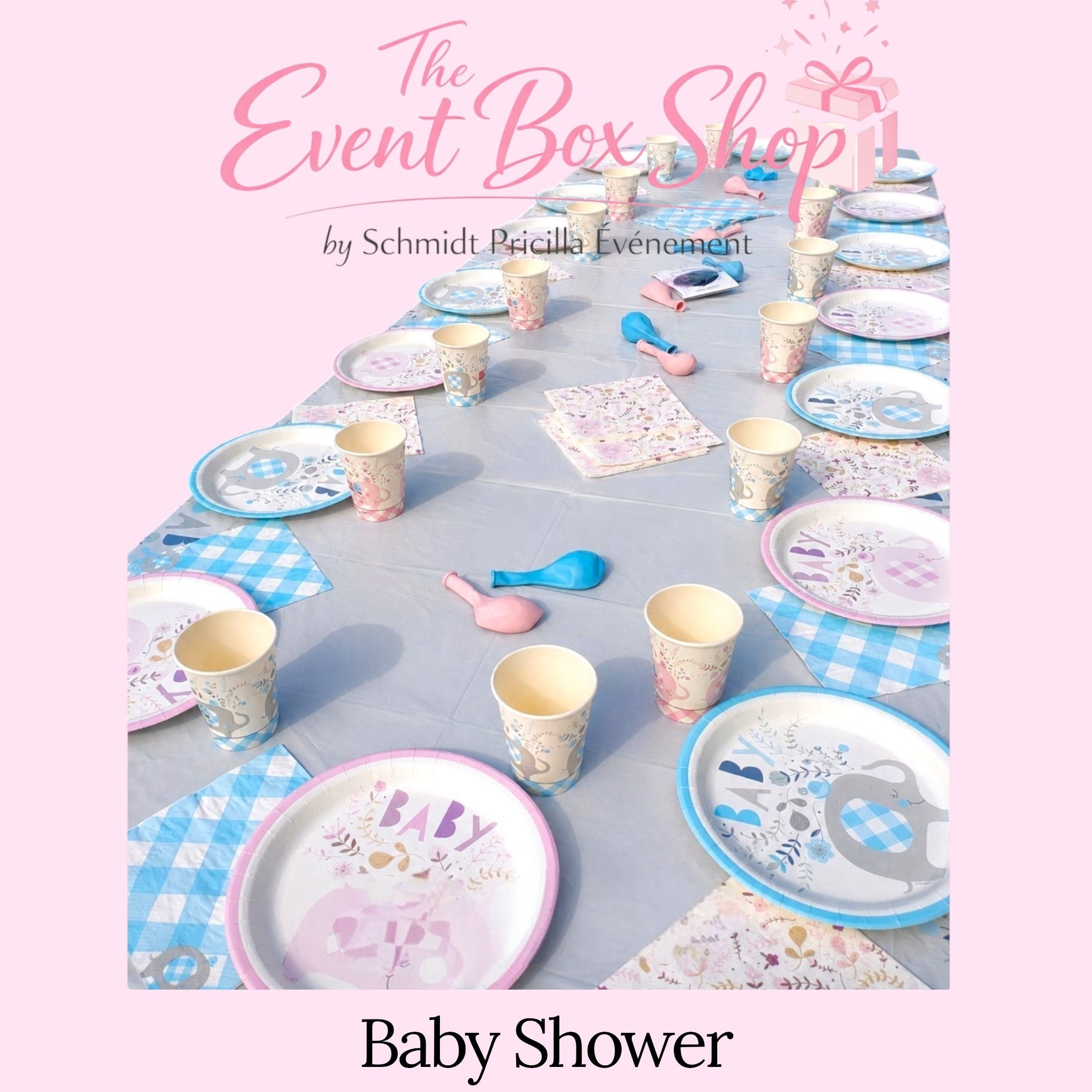 Box Baby Shower Gender Reveal