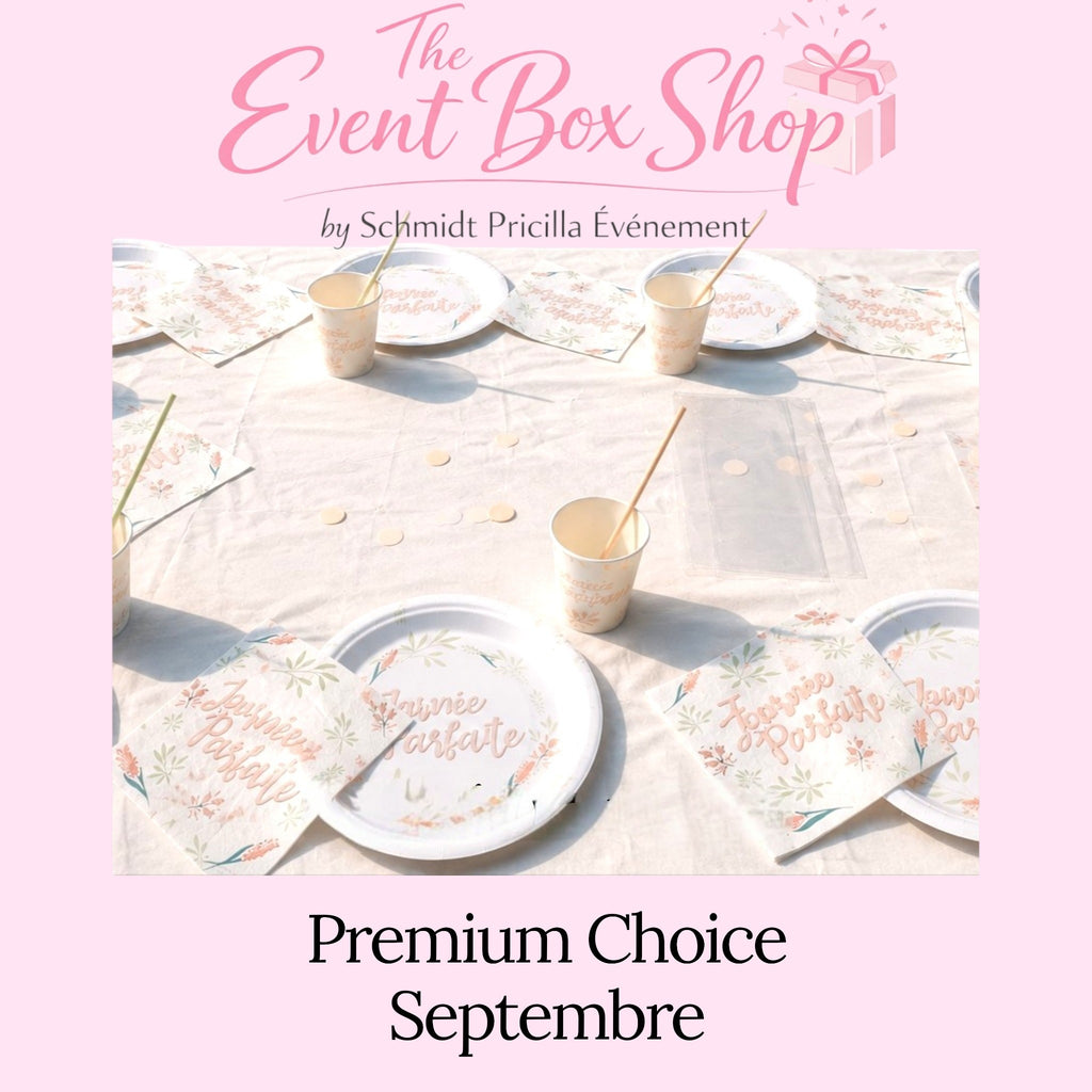 Box du Moment - Premium Choice " SEPTEMBRE " journée parfaite