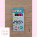 Boîte de 6 crayons de couleur