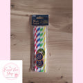 Lot de 8 pailles Magic School