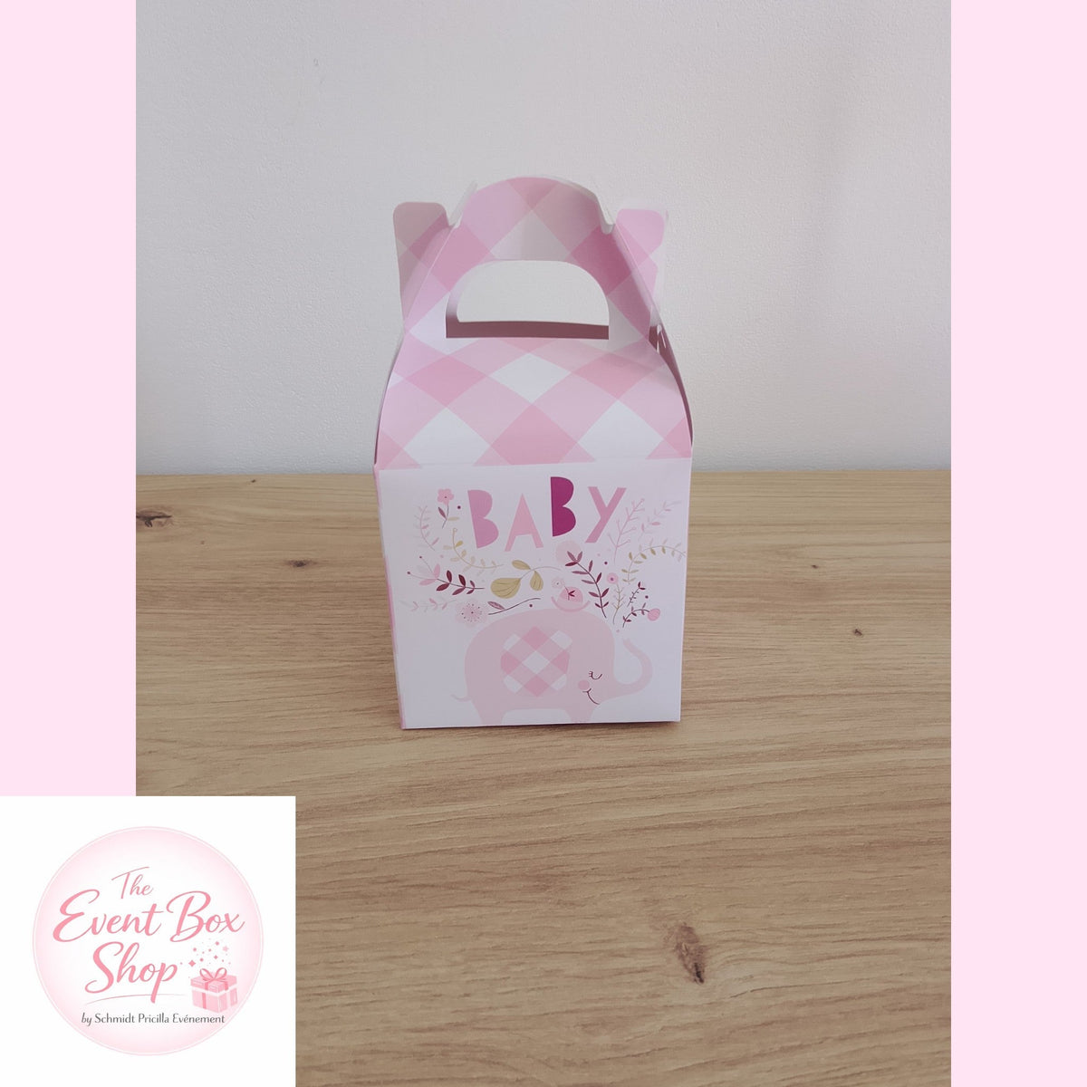 Boîte à dragées Baby Shower Bleu ou rose