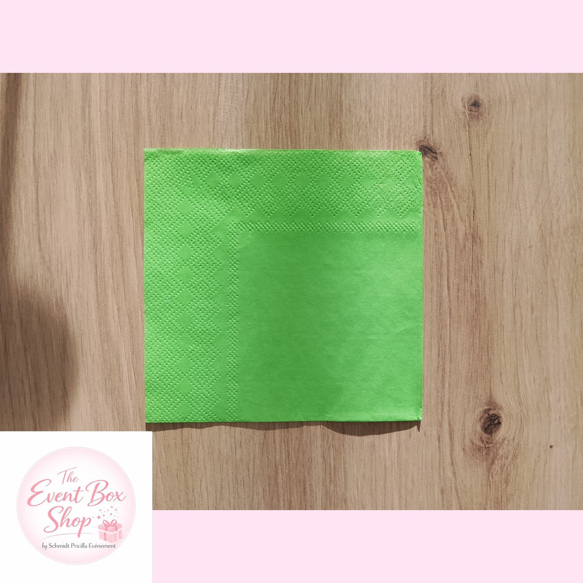 Serviette verte