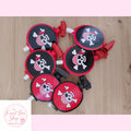 Lot de 6 sans-gêne pirate