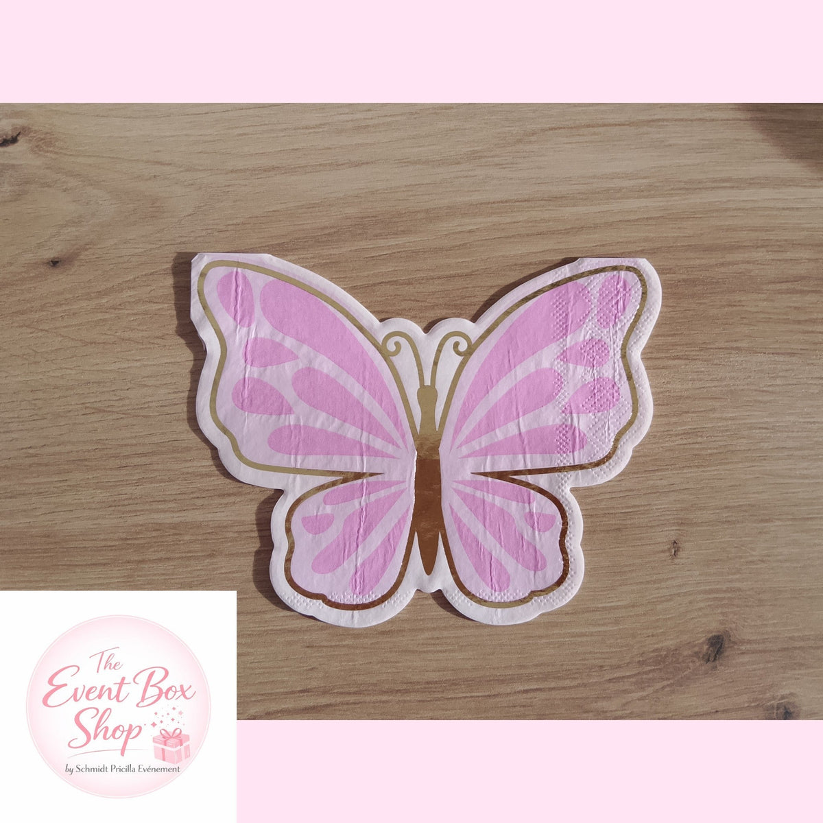 Serviette Papillon