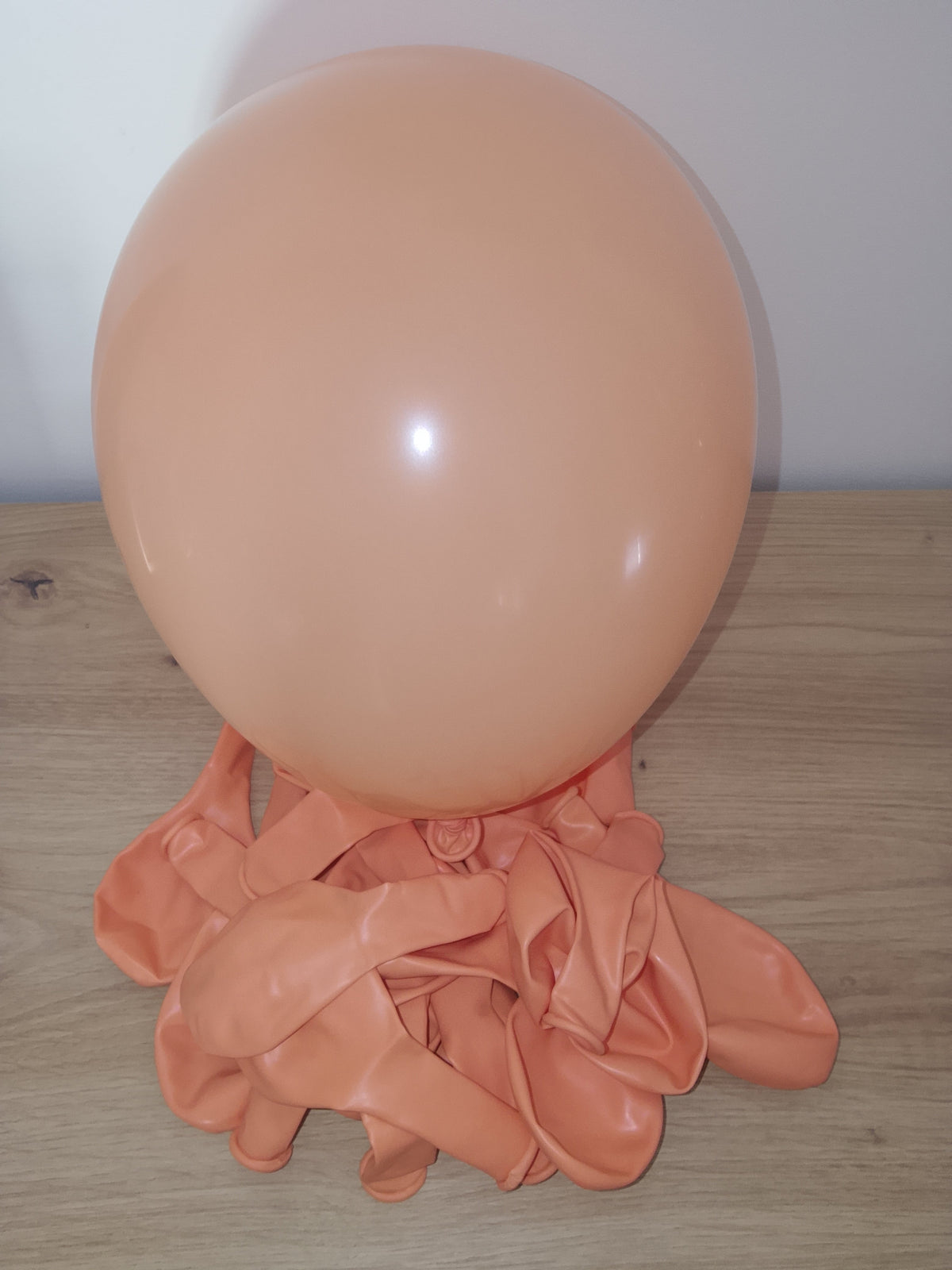 Ballons latex pêche mat – Lot de 5 | Gemar 28 cm