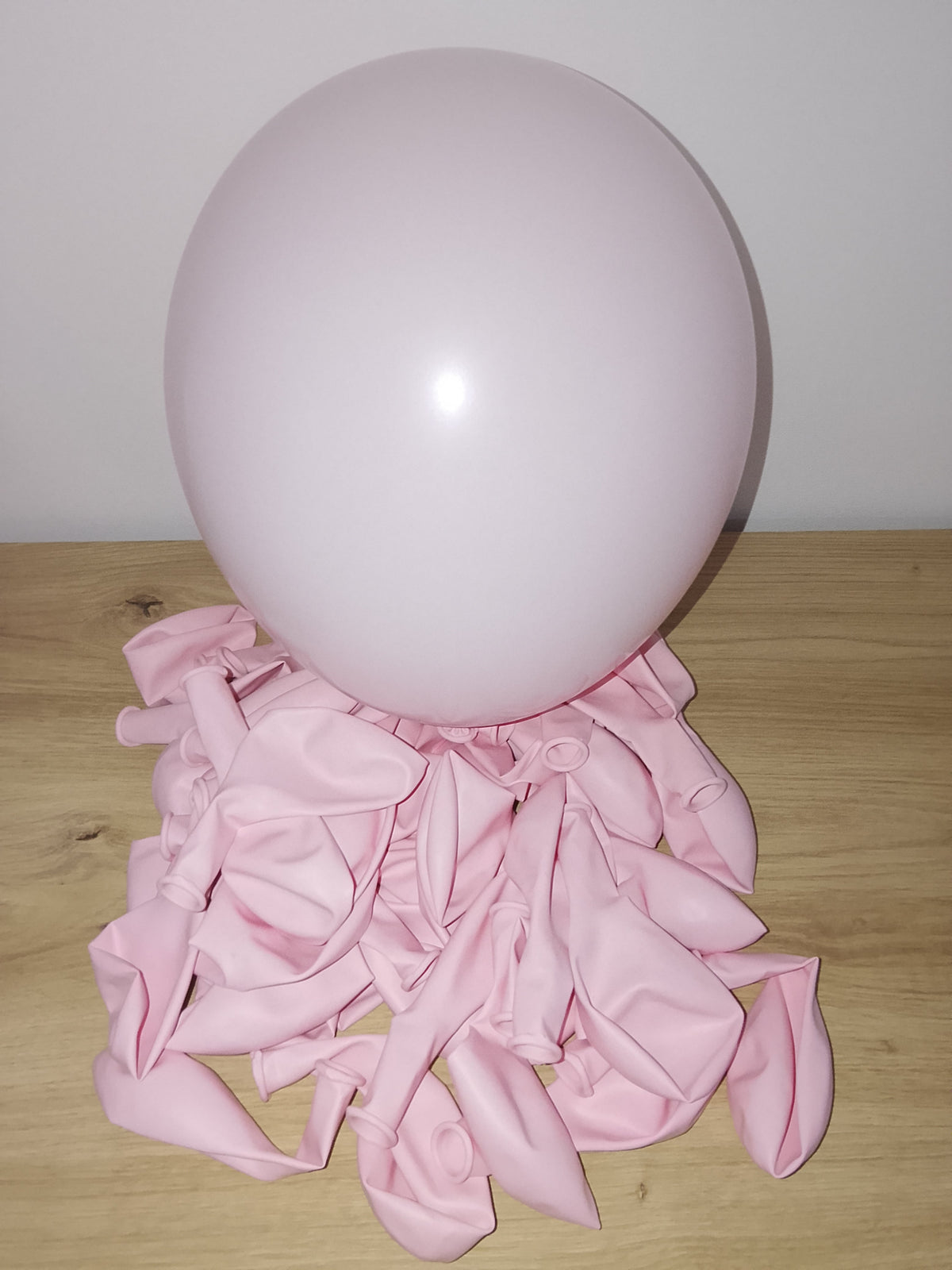 Ballons latex rose bébé – Lot de 5 | Balloonia 30 cm