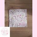 Serviette rose Éléphant