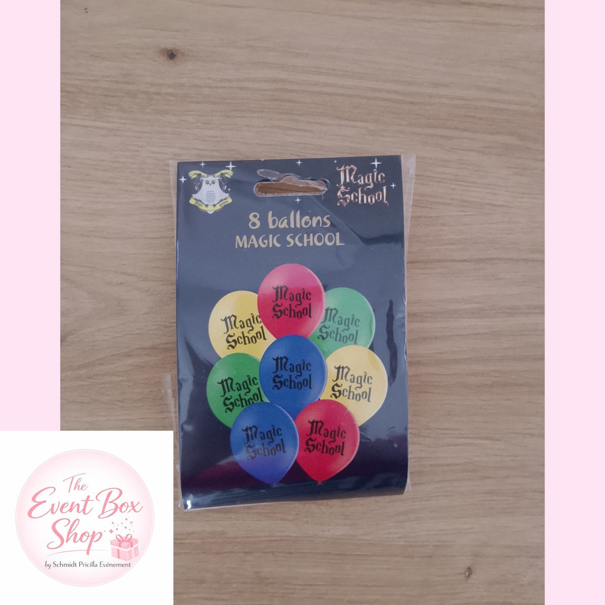 Lot de 8 ballons Magic School