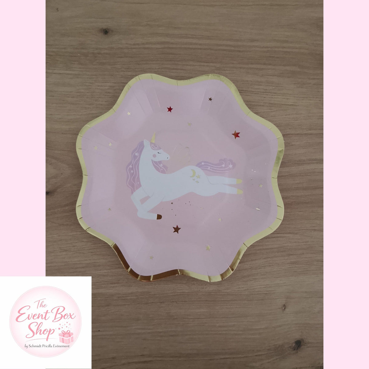 Assiette licorne