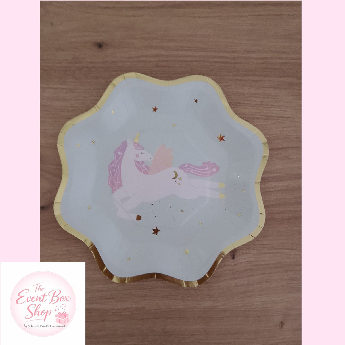 Assiette licorne