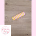 Rouleau serpentin rose et jaune