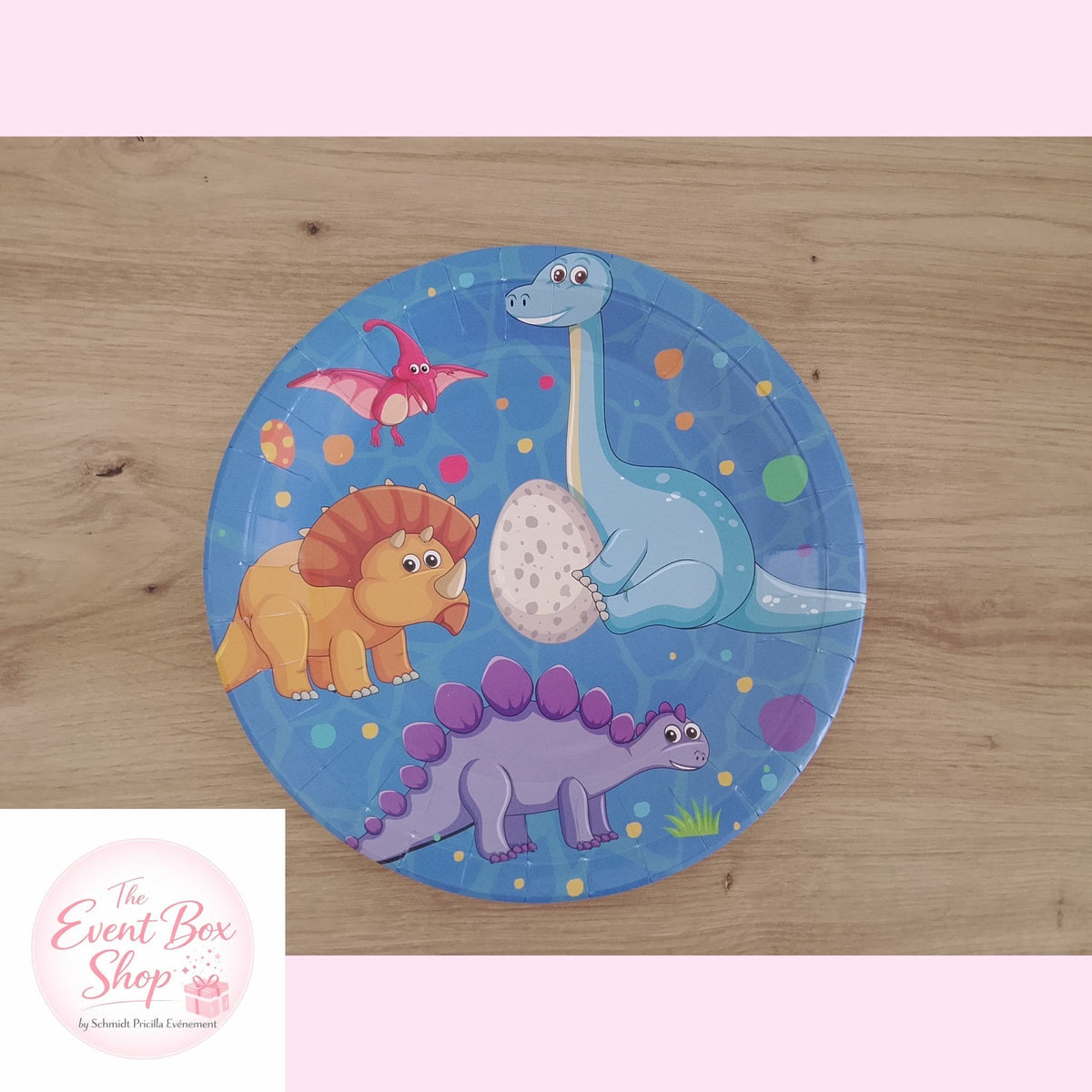 Assiette dinosaure
