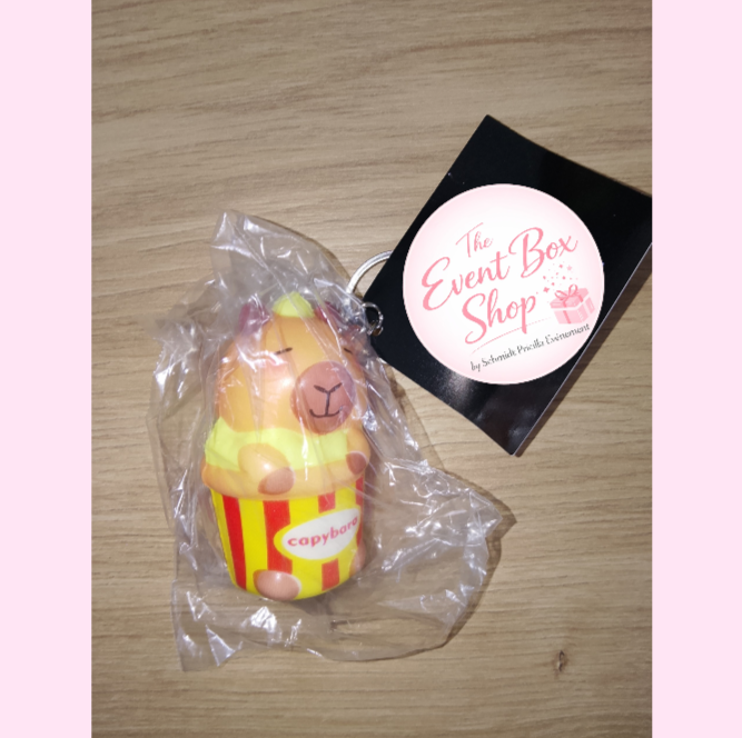 Porte-Clé Squishy Capybara – Édition Collector