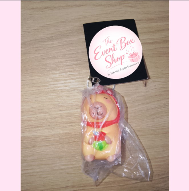 Porte-Clé Squishy Capybara – Édition Collector
