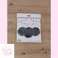 Lot de 3 fleurs en papier