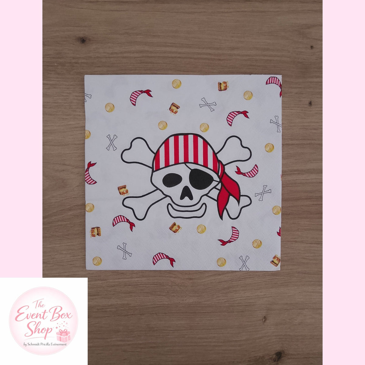 Serviette pirate