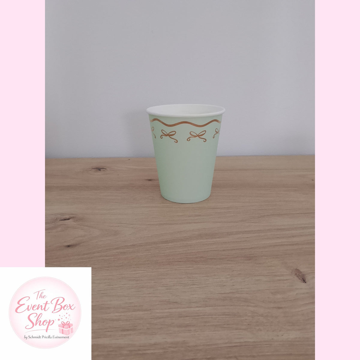 Gobelet rose, bleu ou vert