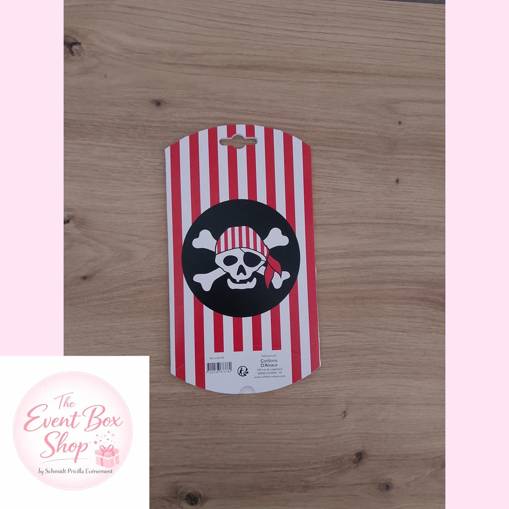 Pochette berlingot pirate à remplir