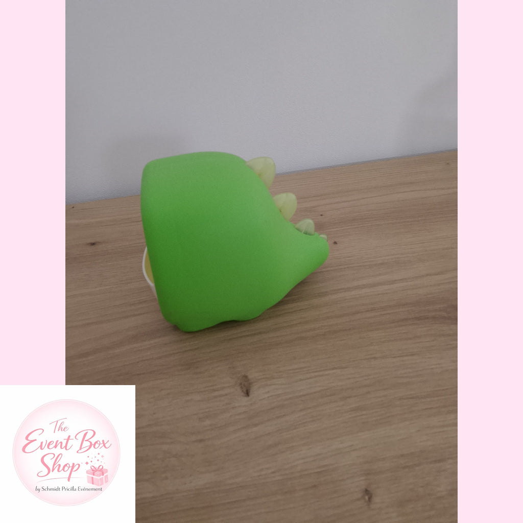 Souffleur à bulles Dinosaure avec recharge de 50 ml