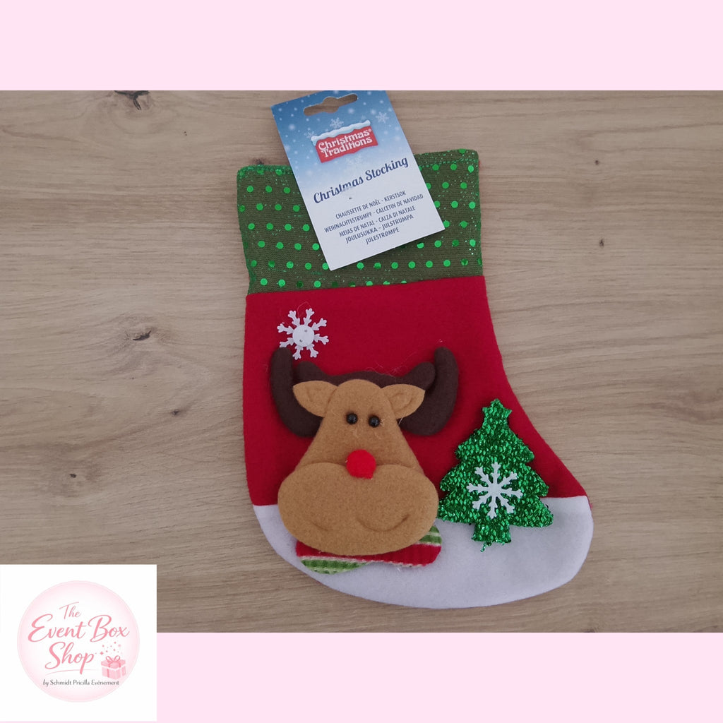 Botte de Noël – Père Noël ou renne