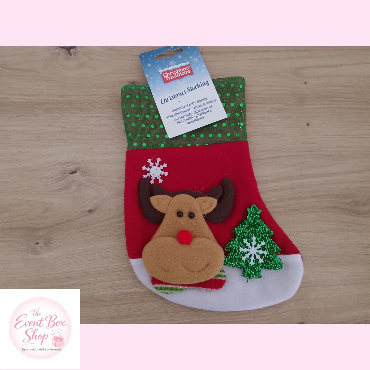 Botte de Noël – Père Noël ou renne