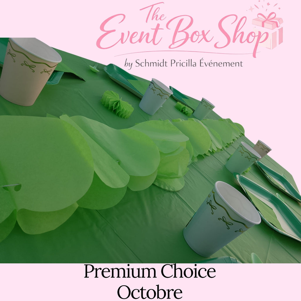 Box du Moment - Premium Choice " OCTOBRE " Green party