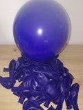 Ballons latex bleu marine – Lot de 5 | Balloonia 30 cm