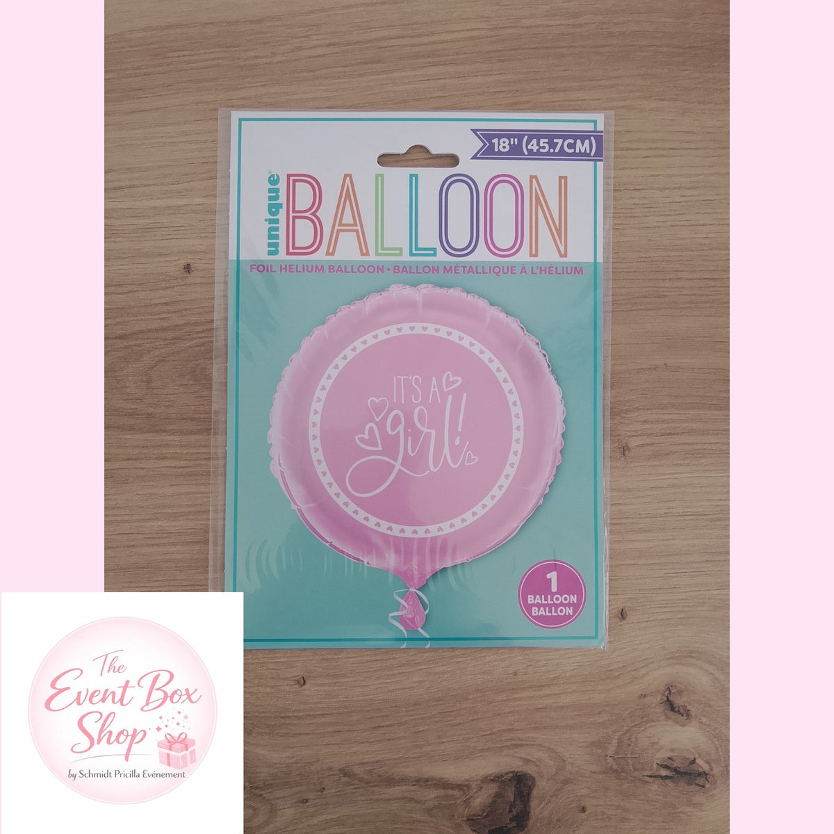 Ballon It's a Boy ou It's a Girl – 45 cm