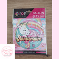 Ballon Mylar Licorne